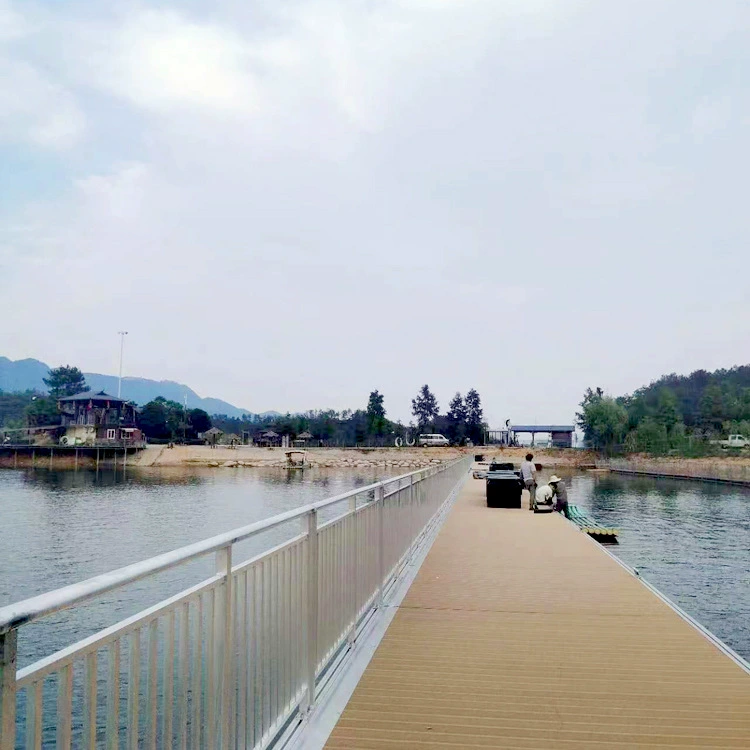 Изготовленные на заказ различные плавучие доки из алюминиевого сплава, понтонные доки, яхтенные доки, доки для лодок-драконов, доки для пограничной обороны, доки для рыболовных судов.