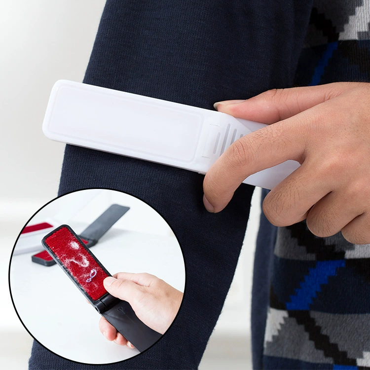 Щетка для одежды для удаления ворса и мусора, мини-складной очиститель ворса, портативная карманная щетка для удаления пыли.