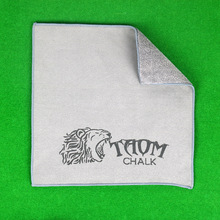 塔悟姆TAOM台球擦杆布麂皮绒鹿毛巾中式黑八球杆杆布九球清洁保养