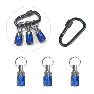 New SDS Handle Keychain Sleeve Lever Mountaineering Button Knurled Sleeve Lever Extension Rod 1/4 "Batch Head