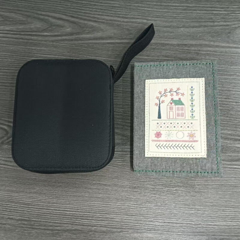 跨境Stitch Book针线活页书DIY针法书手工布艺刺绣方形针线本|undefined