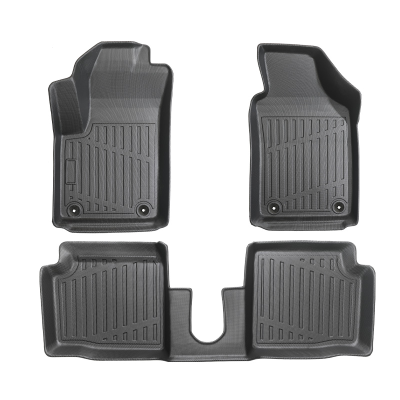 Europa para Fiat 500 2020 - 2024 híbrido 3D todo el tiempo TPE cojín de pie de automóvil