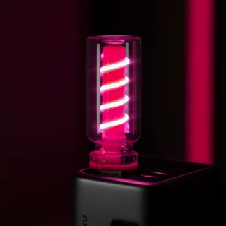 RX9003透明弹簧触摸调光USB小夜灯床头睡觉灯随身携带LED氛围感灯