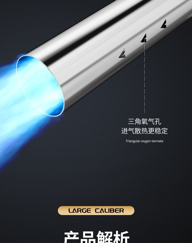 Spitfire Gun Spray Gun Burning Braised Meat Household Hand-held Spitfire Gun Head Card Type Gas Tank Burning Pig Hair Commercial Igniter