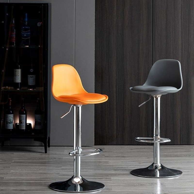 Bar Chair Modern Simple Bar Chair Cashier Front Desk Lift Back Chair Home High Stool Bar High Stool