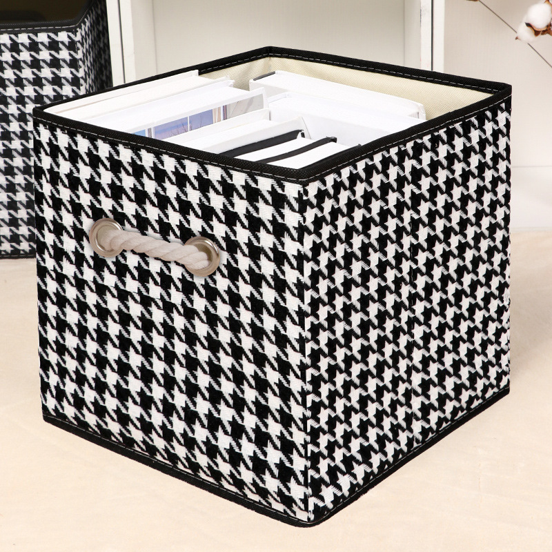 Amazon descubierto caja de almacenamiento de juguete cesta plegable caja de almacenamiento cajón armario caja de almacenamiento al por mayor