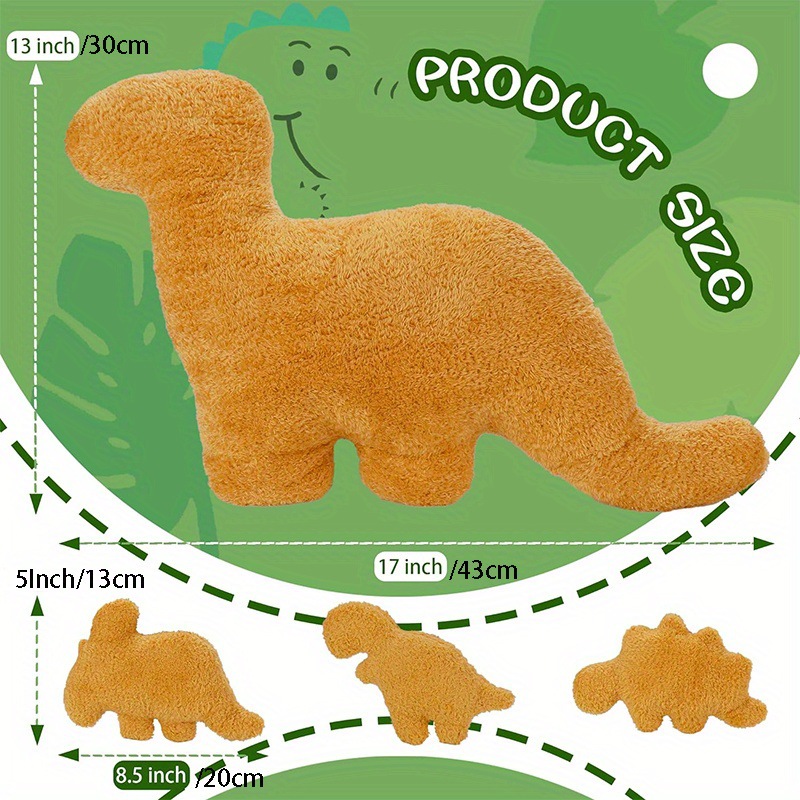 恐龙毛绒枕头套装恐龙妈妈带3件恐龙宝宝创意恐龙填充动物玩