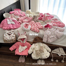 巴拉巴拉 苏右 品牌童装冬款羽绒服棉服工厂货源 实体店 直播走份