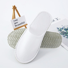 Wholesale universal disposable slippers breathable cotton and linen non-slip hotel guesthouse guest room disposable slippers