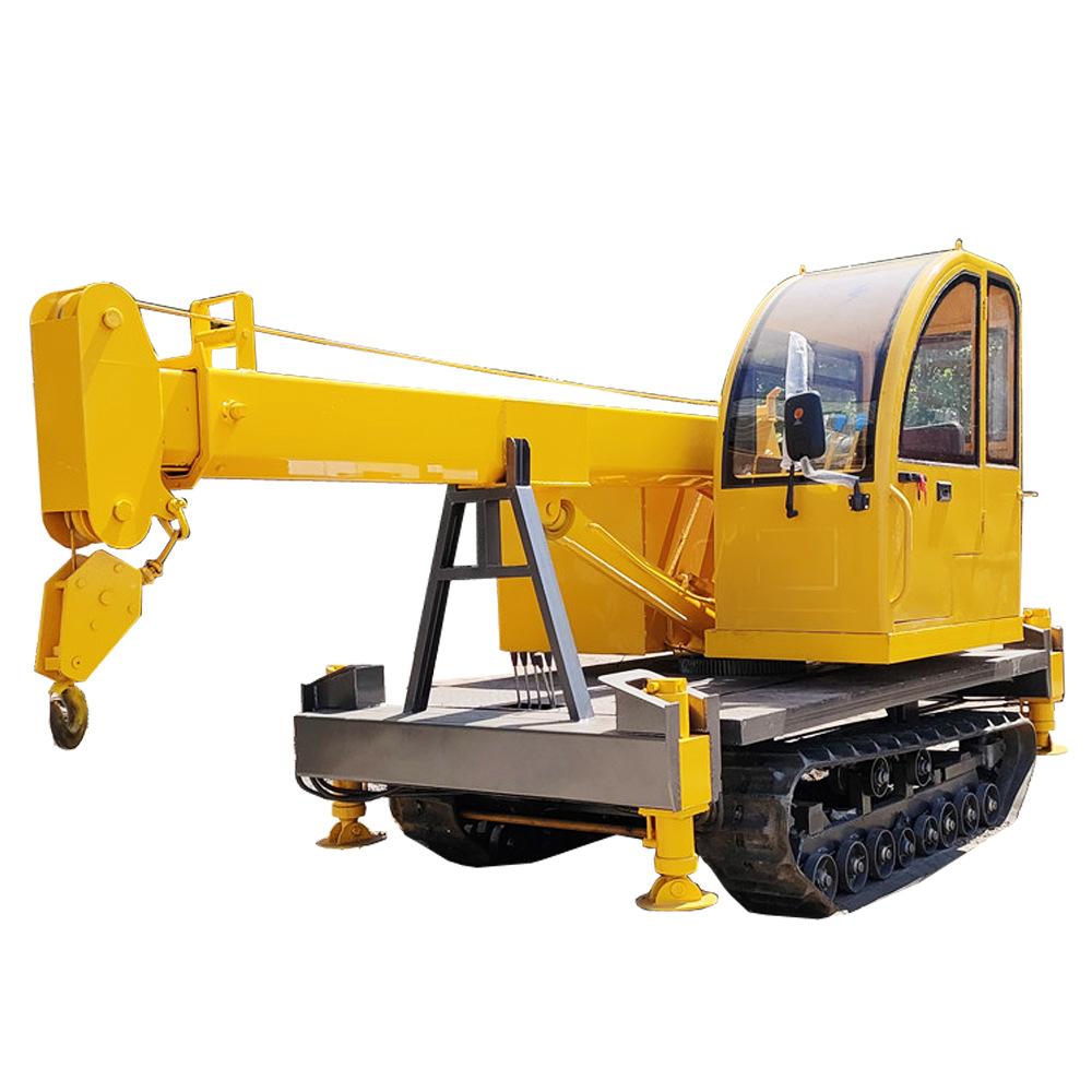 钢制履带吊车 5-16吨履带起重机 建筑用全地形行走履带蜘蛛吊