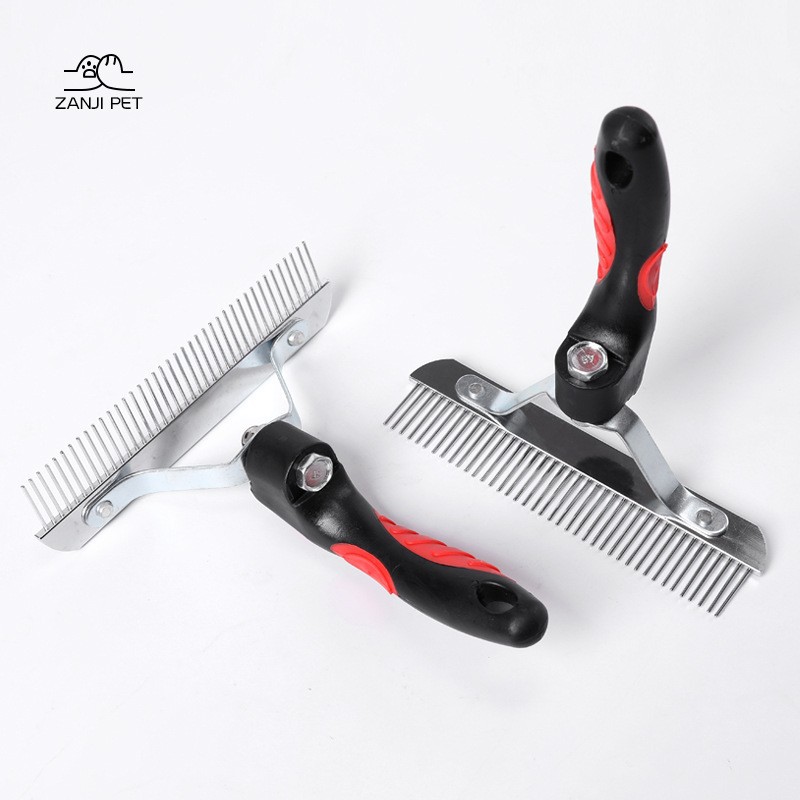 Colección de peines para mascotas, peines para gatos, peines para gatos, peines para perros, peines abiertos, peines de aguja, suministros para mascotas transfronterizos, fábrica al por mayor