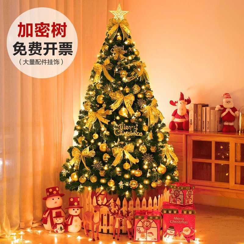 Christmas tree encryption Christmas tree package luxury decoration Christmas decorations environmentally friendly PVC