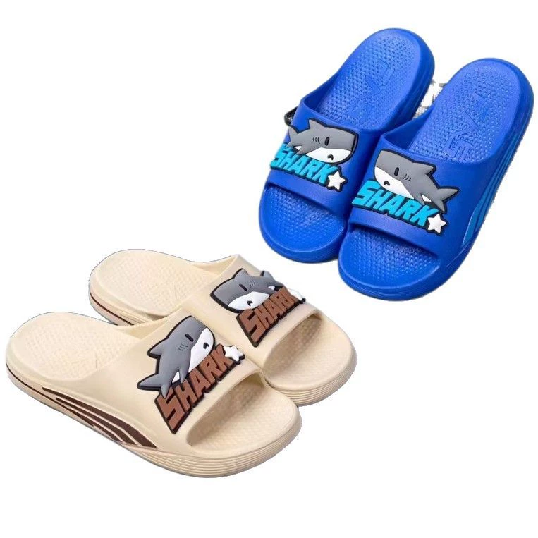 25-New Bomei home fashion boys' flip flops size 35~40, home indoor beach big boys' flip flops