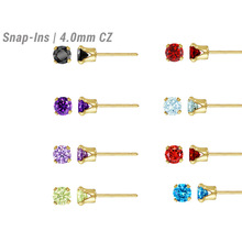 14k���������ɫѡ������Ƕ�����Բ���ʯ5AԲ�μ��diy��Ʒ