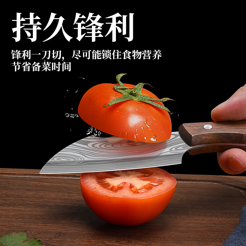 Гигантская фабрика прямых продаж внешней торговли кованый мини-кухонный нож