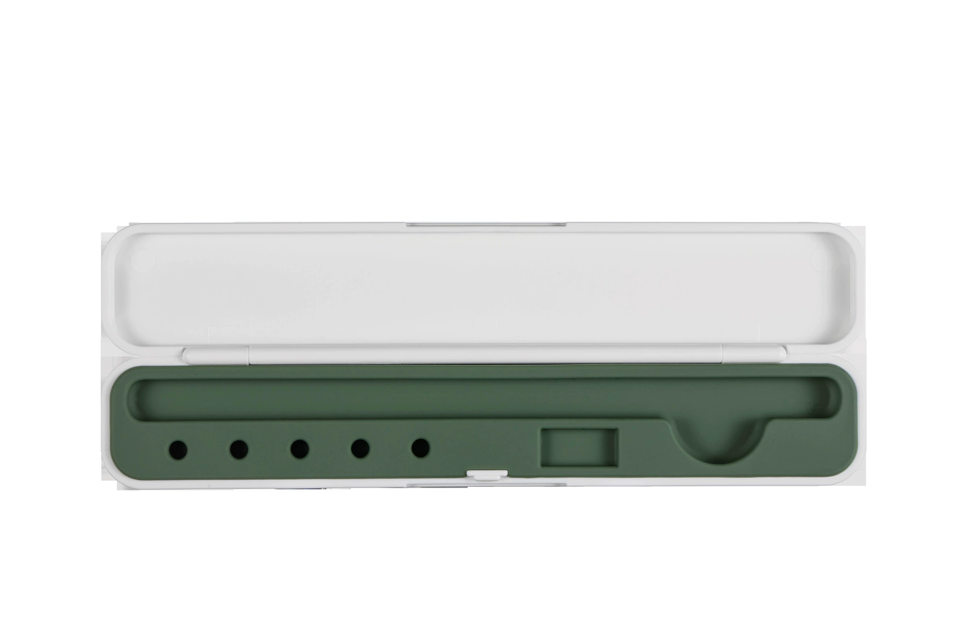 Apple Pencil Storage Case (Apple Pencil 1/2) — Multi‑Function Pen Box, Lilac & Dark Night Green