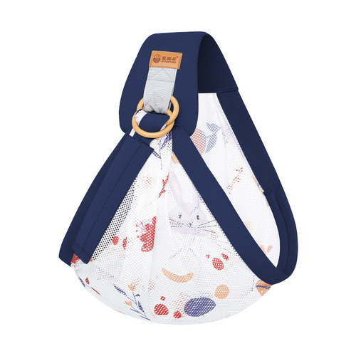 Factory Direct Sales One Piece Baby Carrier Cross Front Carry Baby Outdoors Easy Shoulder Lightweight Baby Carrier