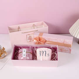 包装茶粉色喜糖喜礼盒结婚回礼新款装盒蝴蝶结伴蝴蝶花茶伴娘包装