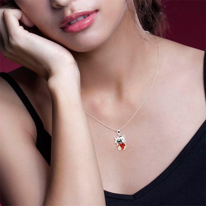 Love Cat Necklace Image 3