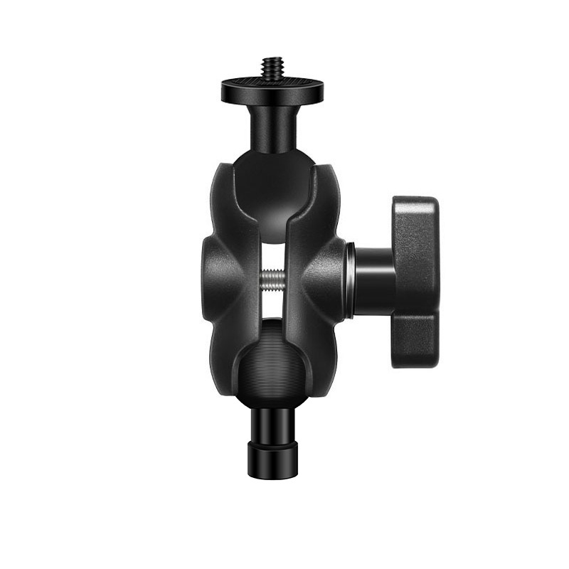 监视器记录仪手机固定支架1/4内螺纹转外螺牙外接滑轨支架配件