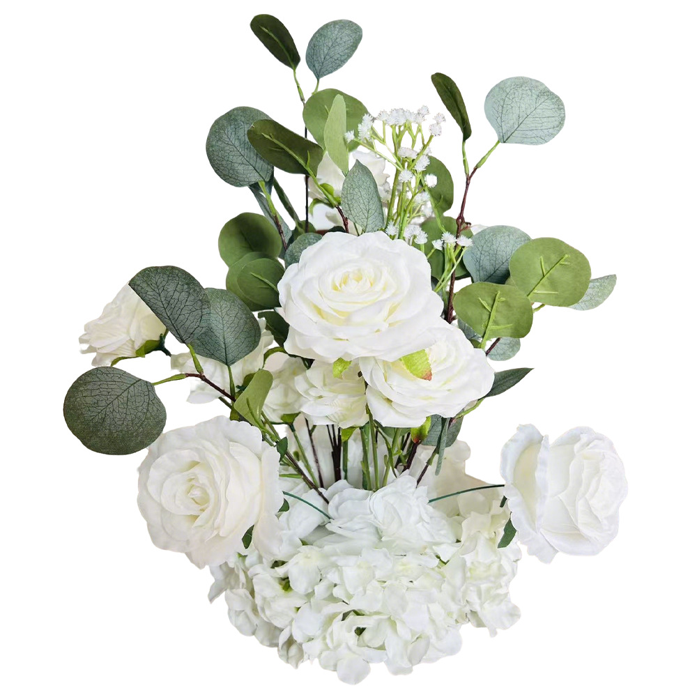 Pasarela de bodas decoración floral estilo nórdico 2025 Amazonas nueva decoración transfronteriza