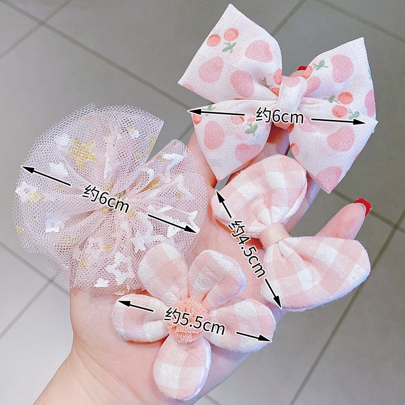 children's hairgrip with bow