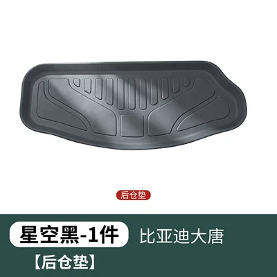 integrated trunk mat, Trunk Mat - tang-dynasty-special-starry-black-tpe-rear-trunk-mat-1-piece-pack-byd-tang-dynasty