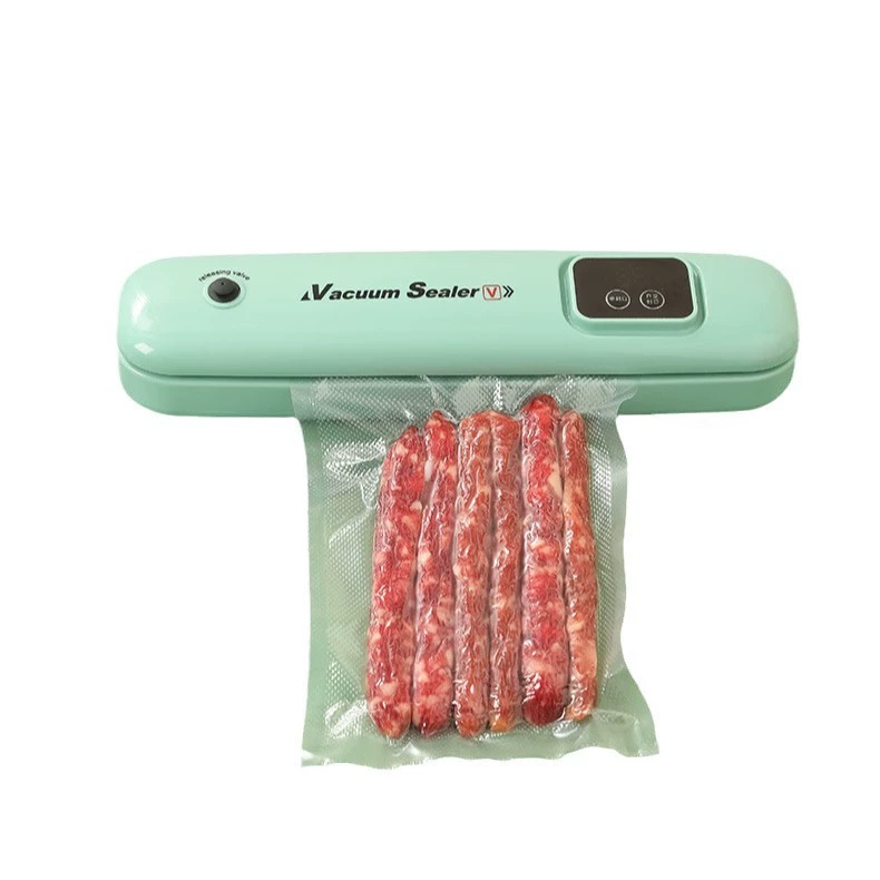 Fully automatic mini food vacuum sealer, compact home food preservation vacuum compression sealer