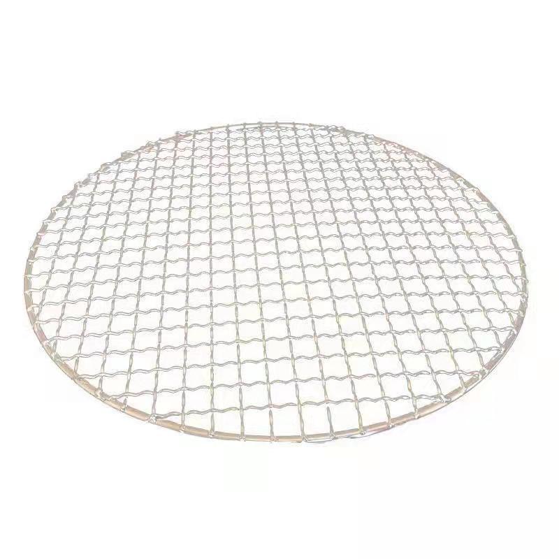 De Acero inoxidable barbacoa neta redonda rectangular con pies hogar estufa té cocinar hornear secado rejilla de drenaje de aceite