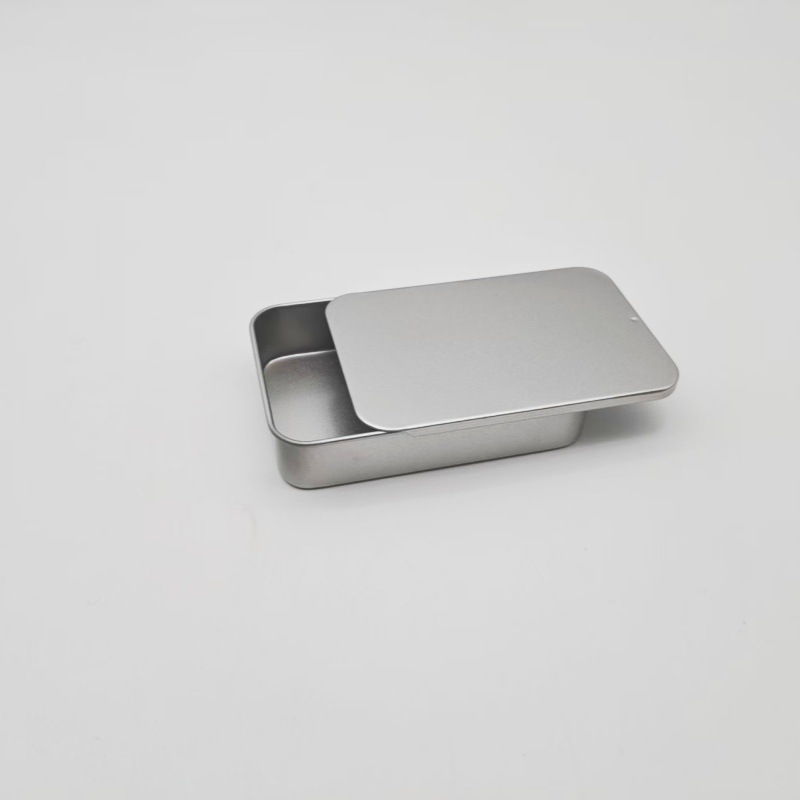 厂家现货供应糖果推拉铁盒 薄荷糖礼品推拉铁罐