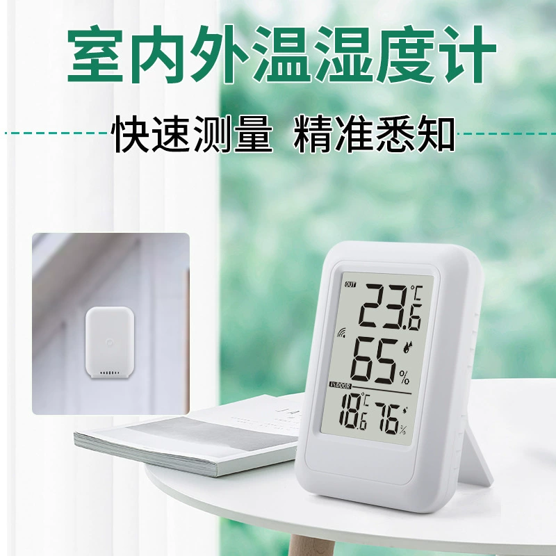 2025 трансграничный хит продаж, беспроводной цифровой дисплей, домашняя теплица, высокоточный датчик температуры и влажности для использования в помещении и на открытом воздухе