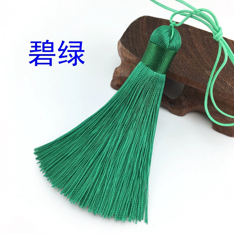 High-end silk soft pendant with tassels, (Physicals)