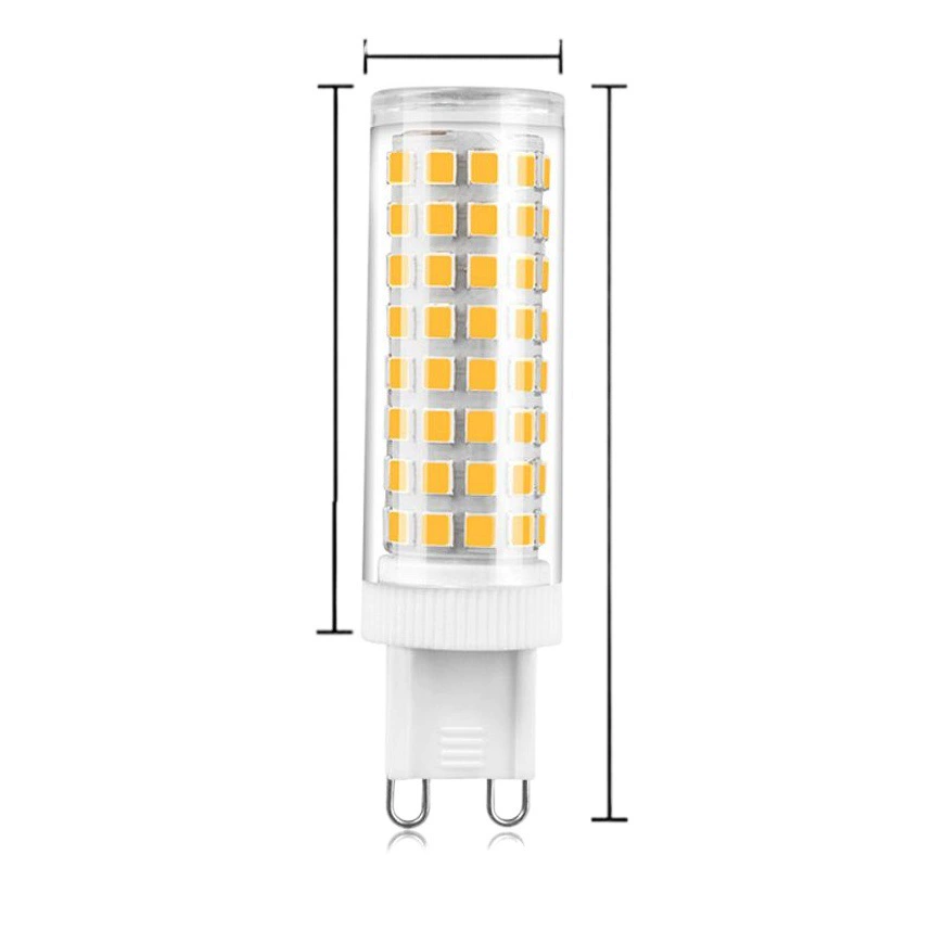 Новый G9 не Стробоскопическая керамическая светодиодная кукурузная лампа 2 835 100LED 10W широкое давление Светодиодная лампа G9 энергосберегающая лампа