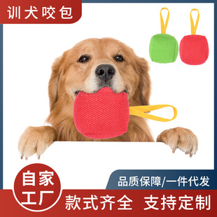 Dog Training Chew Cube Tug Toy Pet Interactive Toy Dog Training Exercise Supplies Educational Pet Interaction