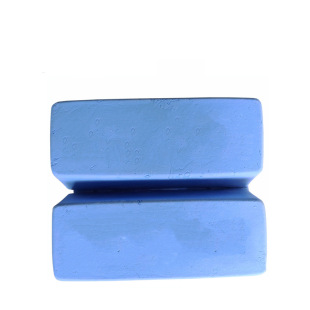 Fine polished small blue wax jewelry hardware jewelry mobile phone shell titanium fiber Super mirror polished blue wax