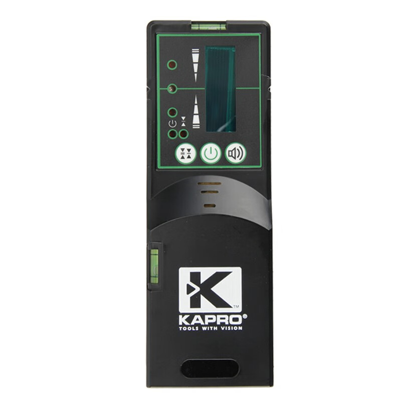 Cape Road (KAPRO) detector láser de nivel de luz verde 894-04G para uso al aire libre con instrumento de marcación roja