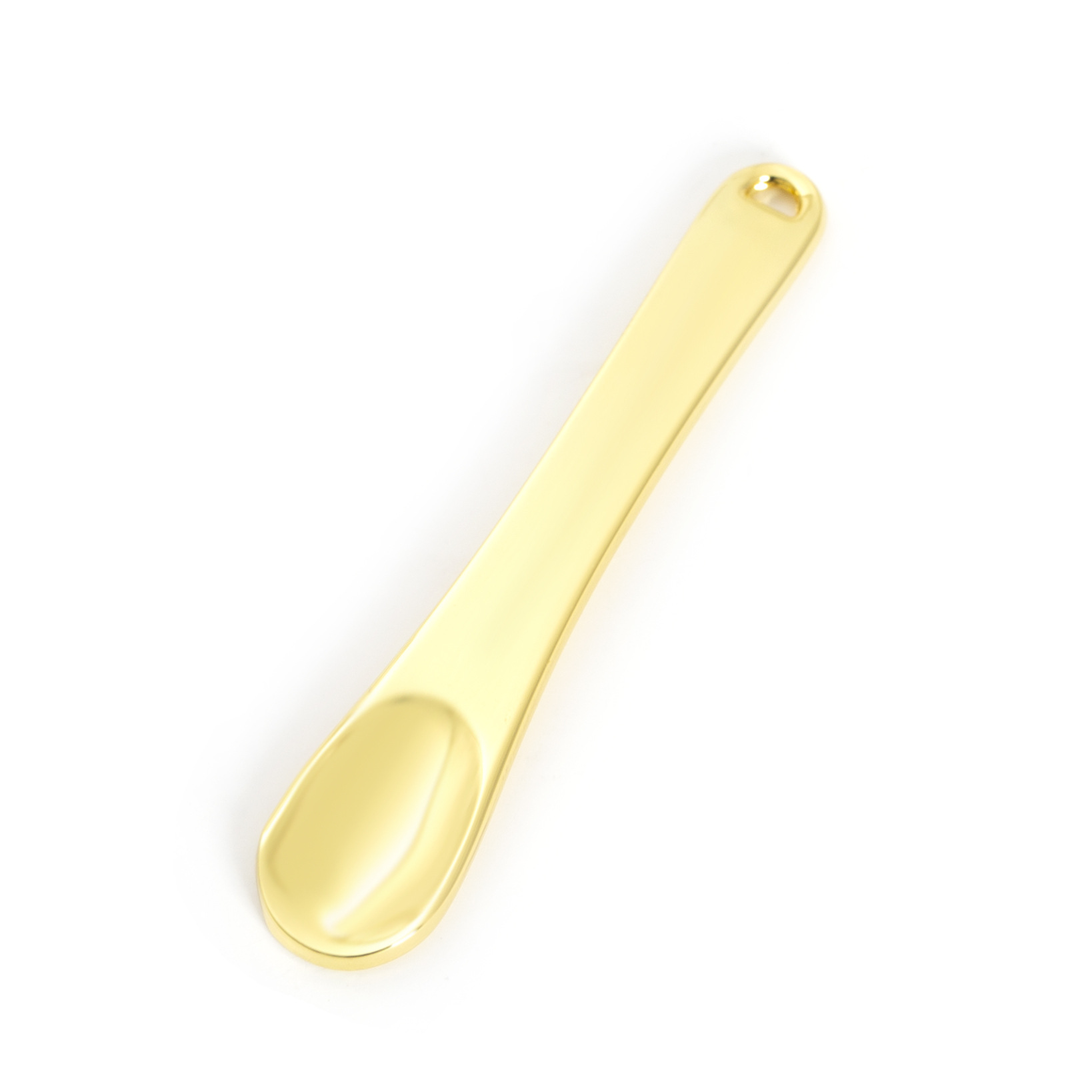 Metal herramientas de belleza crema para los ojos cuchara crema para la cara cuchara sub-embalaje cuchara Crema para los ojos instrumento de importación cuchara de masaje maquillaje pequeño raspador espátula