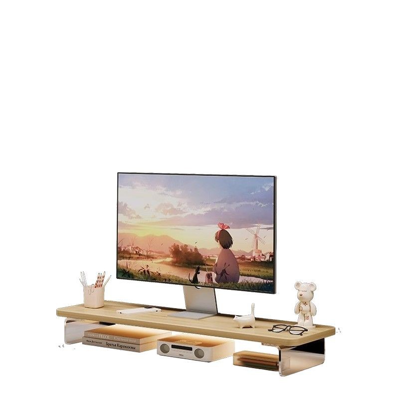 Estante de escritorio, gabinete de almacenamiento de cosméticos, escritorio para el hogar, tocador de estilo acrílico de múltiples capas, estante de exhibición