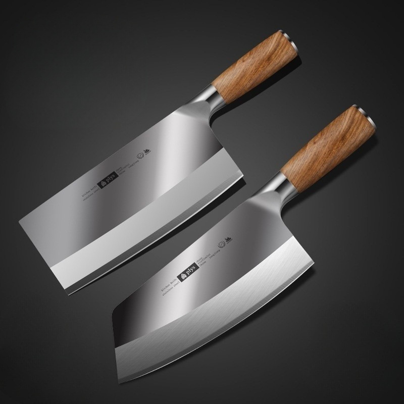 4cr13 cuchillo de cocina cuchillo de corte de verduras domésticas cuchillo de corte de madera sólida de madera