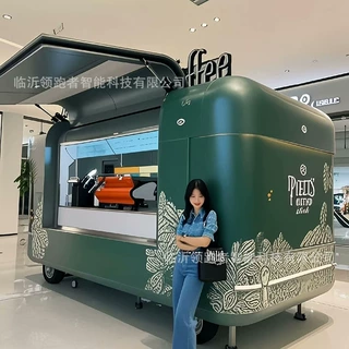 移动餐车商用多功能流动冷饮奶茶户外网红电动云仓摆摊小吃车