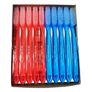 Shanghai new long life clean brand toothbrush 793 extra large head super bristle wide version walnut Wenwan Diamond brush