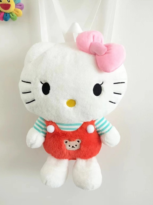 小額卸売りの玉桂犬のぬいぐるみのリュックサックの女の子のかわいいクロミの肩の斜めのショルダーバッグの親子プレゼント|undefined