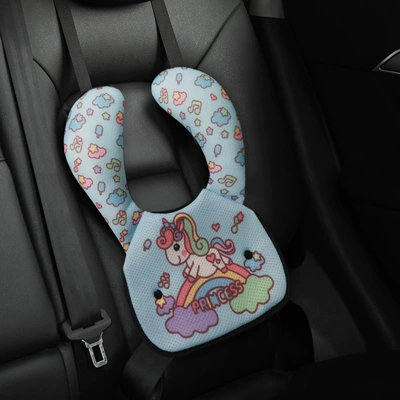 Limiter, Simple Safety – Seat belt shoulder pad - unicorn