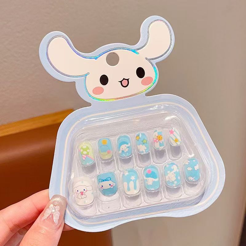 Adorable Sanrio pegatinas de uñas para niños con uñas exquisitas Kolomi Melaty pegatinas de uñas parches de uñas image 40