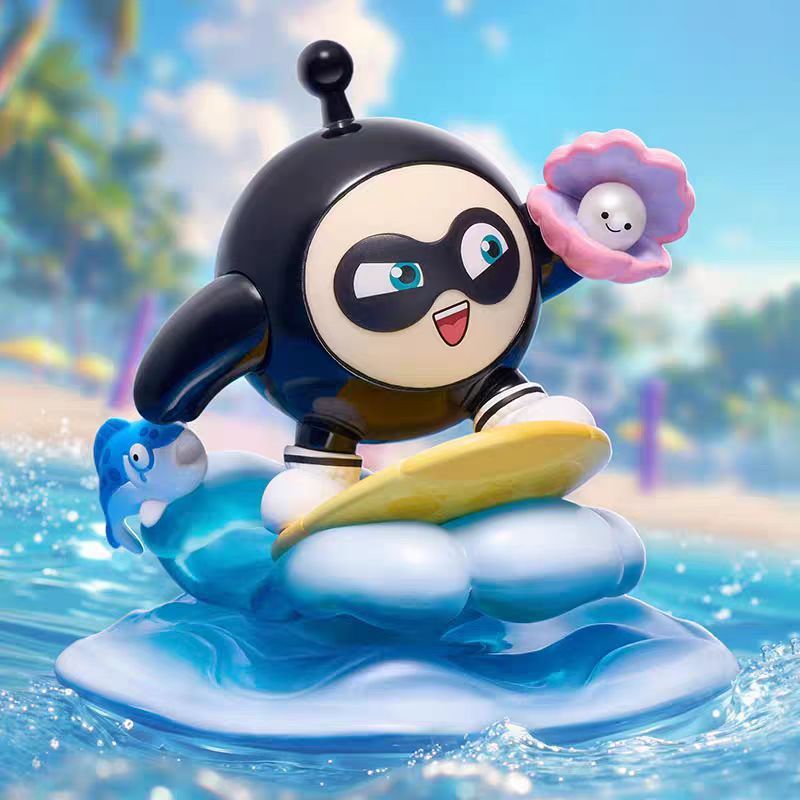 本物のエッグボーイパーティーホリデーシーサイドラインシリーズブラインドボックスハンドメイドゲームトレンディなおもちゃギフト装飾品|undefined