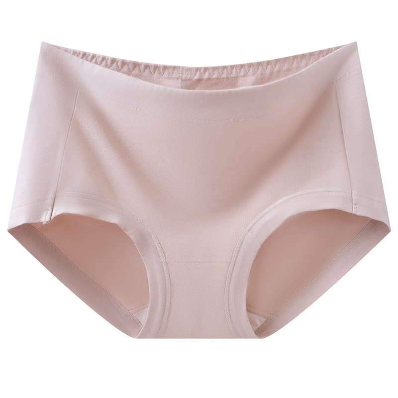 Bragas de algodón de fibra larga de Xinjiang, entrepierna de algodón de algodón puro para mujer, antibacteriano, sin costuras, cintura alta, pantalones cortos nuevos para niñas, refrescante