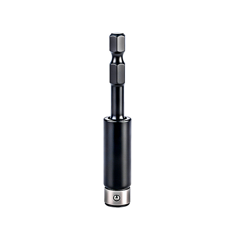 El nuevo conector de lote de destornillador eléctrico de grado industrial de 6,35 mm de mango hexagonal interno magnético alargado