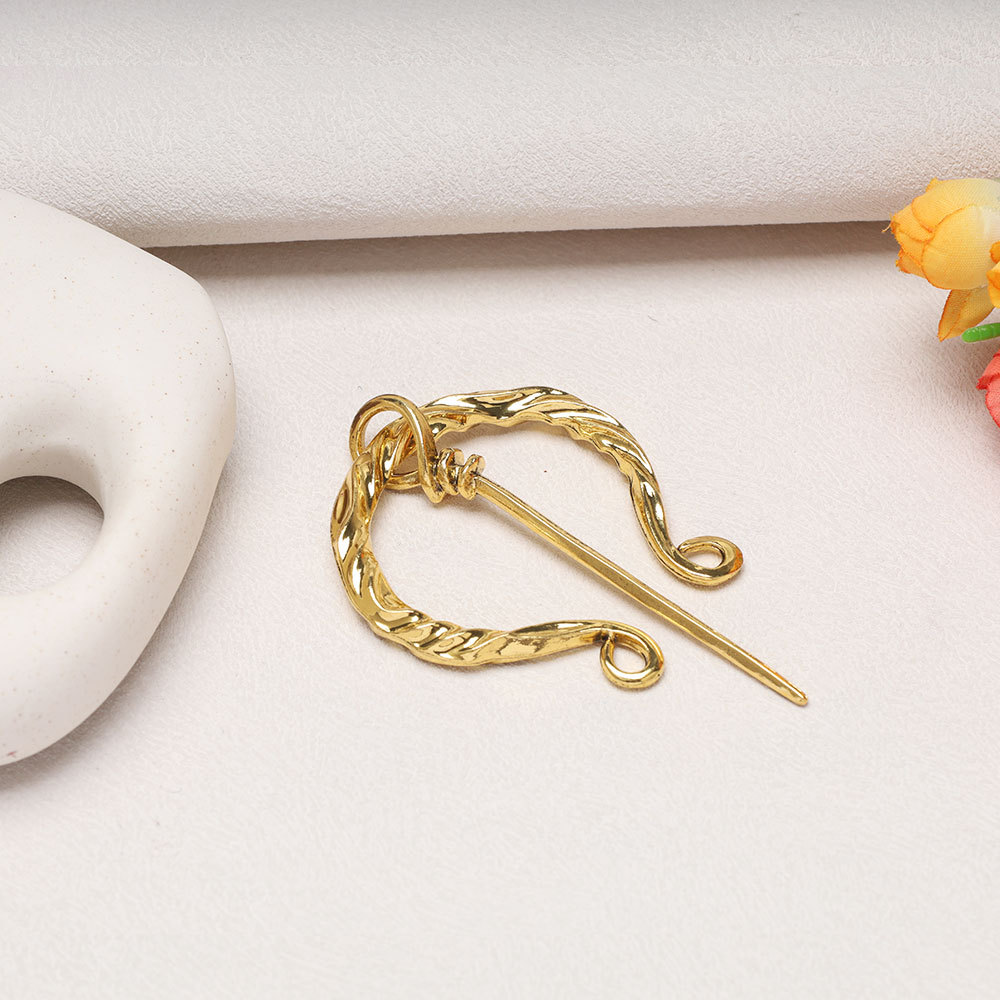 创意复古时尚饰品 维京系列 斗篷披风围巾固定神器 胸针现货批发