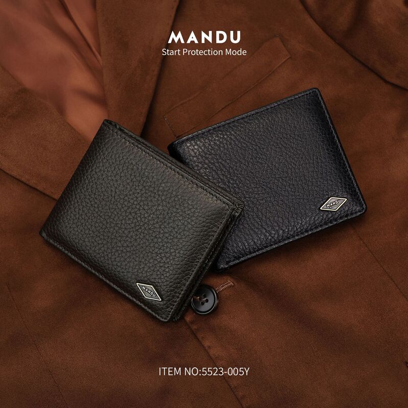New Men's Wallet, Genuine Leather and Nylon, Ultra-Light, Multi-Card Slots, Wear-Resistant, Anti-Theft, Large Capacity Coin Holder, Card Holder, Wallet New Men's Wallet, Genuine Leather and Nylon, Ultra-Light, Multi-Card Slots, Wear-Resistant, Anti-Theft, Large Capacity Coin Holder, Card Holder, Wallet