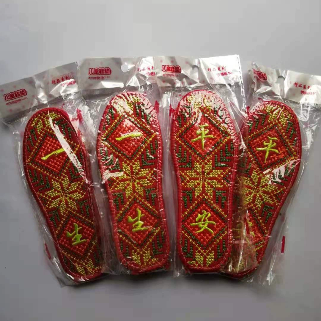 Учись каждый день, Детские готовые стельки для вышивки крестиком, дезодорирующие дышащие впитывающие пот повседневные стельки